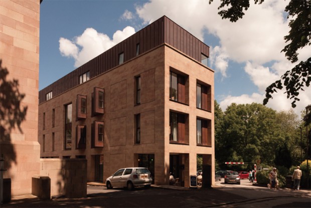 Photo of Parkside in Matlock, Derbyshire, overall winner of the Housing Design Awards 2015